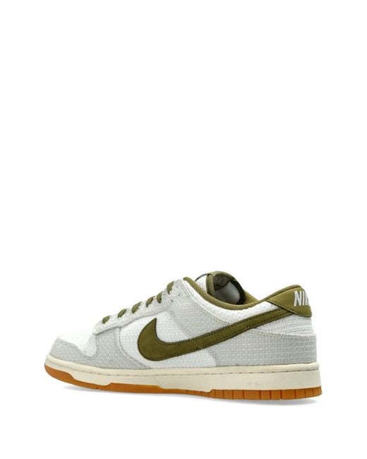 Nike White Dunk Low Retro Sneakers for men