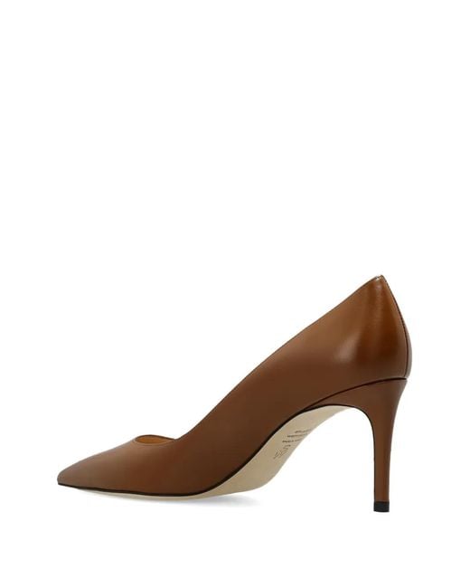 Stuart Weitzman Brown Power Pumps