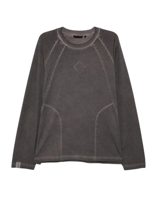 メンズ FIVE CM ロゴ Tシャツ Gray