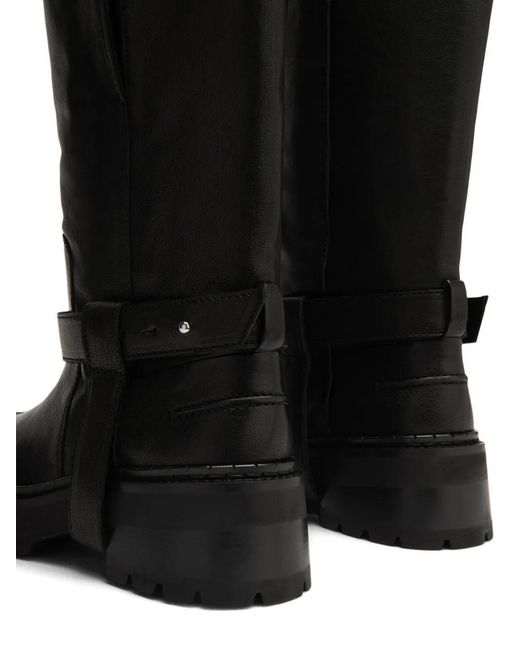 By Far Black Yaka Biker Boots