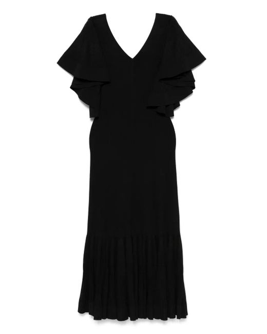 Zimmermann Black Illuminate Maxikleid