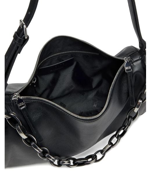 DIESEL Black Load-D Chain Shoulder Bag