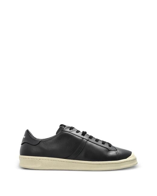Jil Sander Black Baskets En Cuir for men