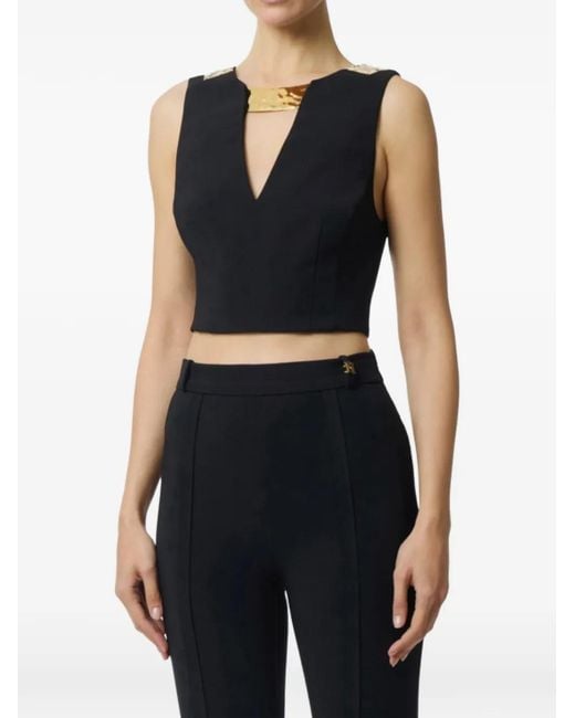 Elisabetta Franchi Blue Top