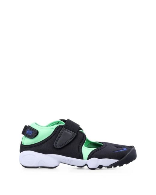 Nike Green Air Rift Touch-Strap Sneakers