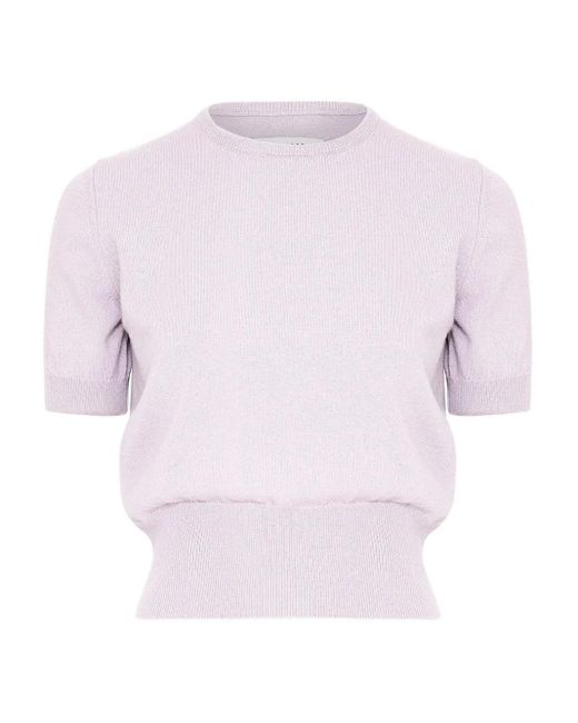 Maison Margiela Pink Virgin Wool Top