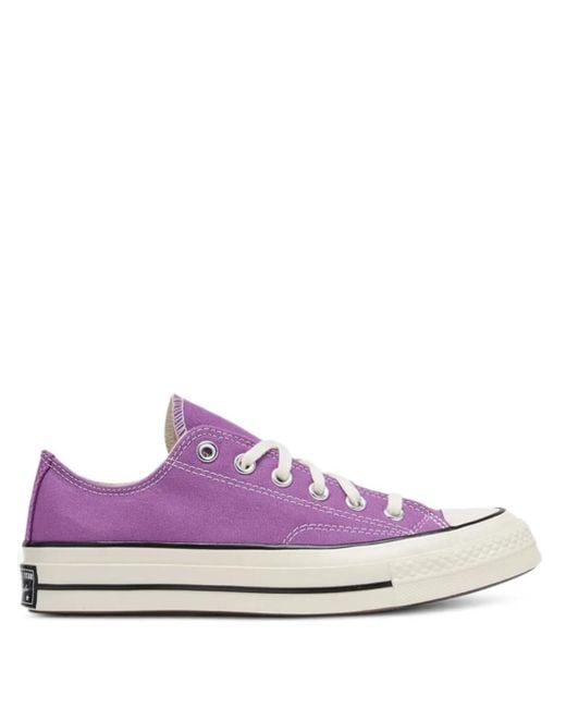 Zapatillas Chuck 70 con plataforma Converse de color Purple