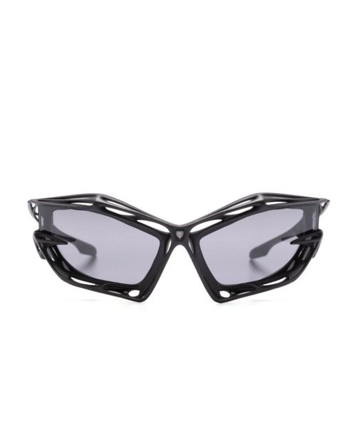 Givenchy Black Giv Cut Cage Cat Eye-frame Sunglasses