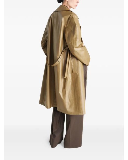 Lemaire Natural Belted Wrap Coat