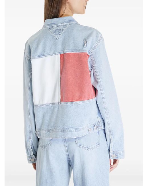 Tommy Hilfiger Blue Classic Flag Jacket