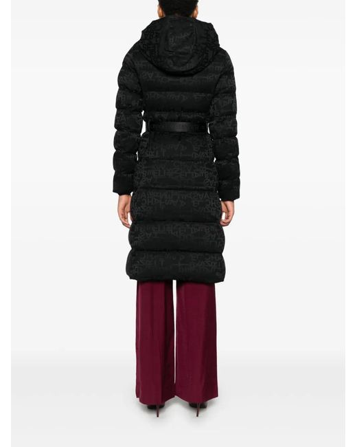 Elisabetta Franchi Black Zip Quilted Sport Coat