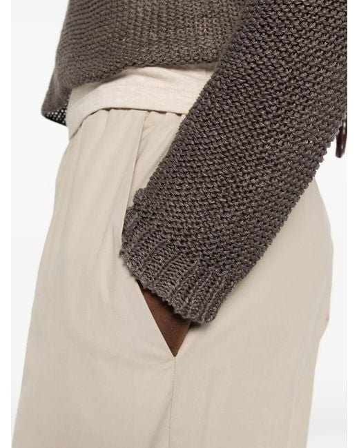 Dusan White Tapered Trousers