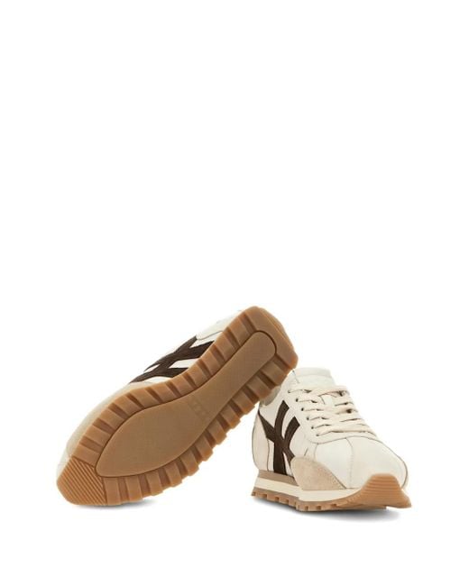 Hogan レザースニーカー Natural