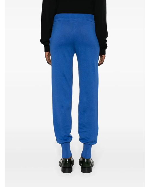 Vivienne Westwood Blue Orb Logo-Embroidered Track Paints