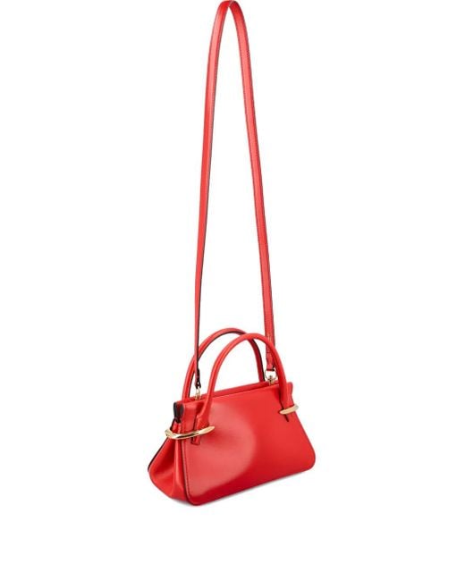 Givenchy Red Mittelgroße Pinch Tote Bag