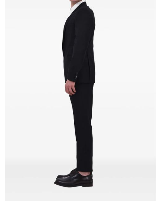 Tonello Black Single-Breasted Suit for men