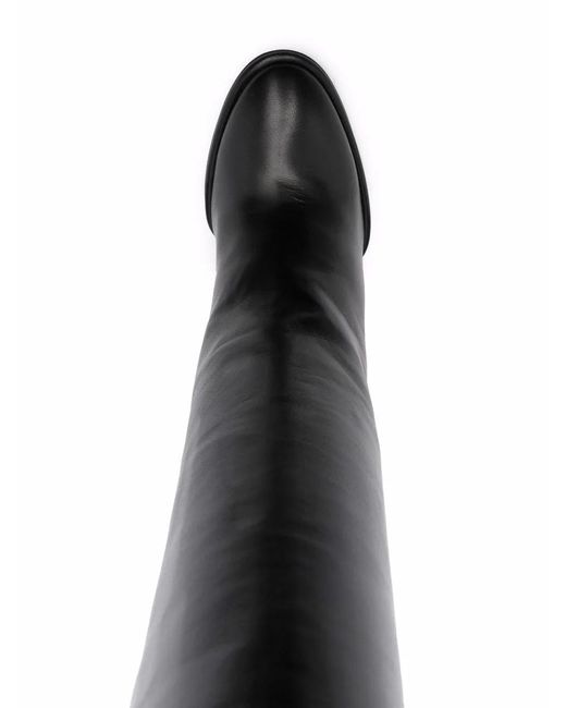 Le Silla Black Elsa 110Mm Knee-High Boots