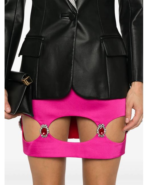 MITILIANE COUTURE Pink Kyla Mini Skirt