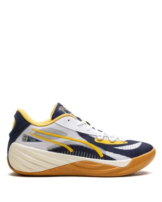 PUMA Blue X Fives All-Pro Nitro Harlem Rens 100 Year Anniversary Sneakers for men