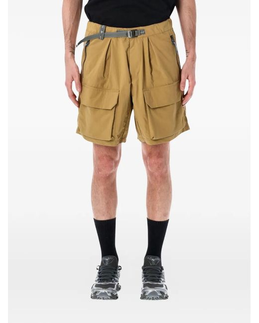 And Wander Natural Twill Cargo Shorts for men