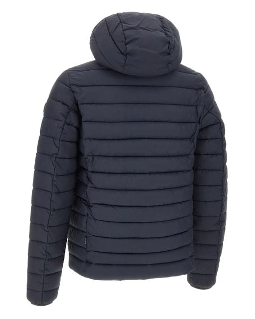 Save The Duck Blue Mito Juncus Hooded Jacket for men