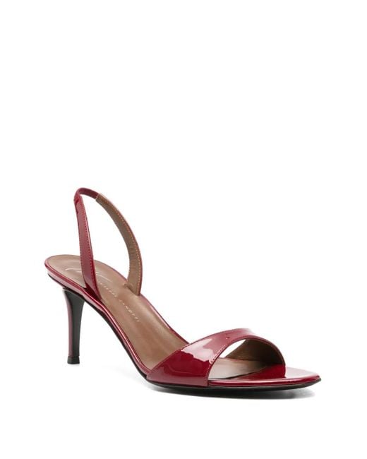 Giuseppe Zanotti Pink 90Mm Slingback Heeled Sandals