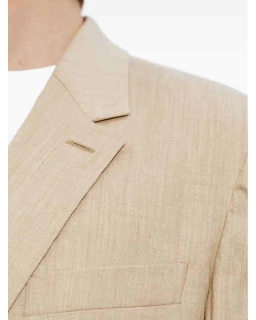 Paul Smith White Blazer À Boutonnière for men
