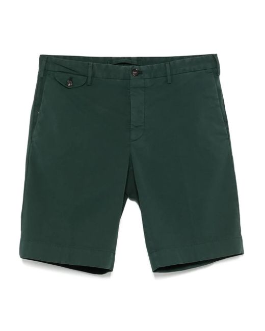 メンズ Incotex Royal Batavia ショートパンツ Green