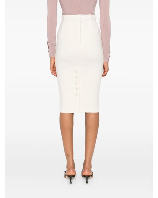 Elisabetta Franchi ペンシルスカート White