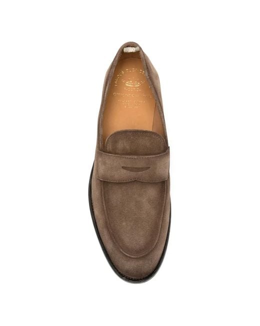 Officine Creative Brown Penny-Strap Loafers for men