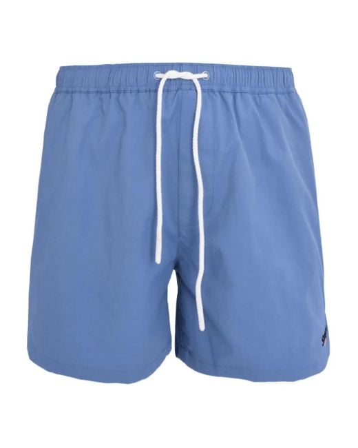 Stance Badeshorts mit Kordelzug in Blue für Herren