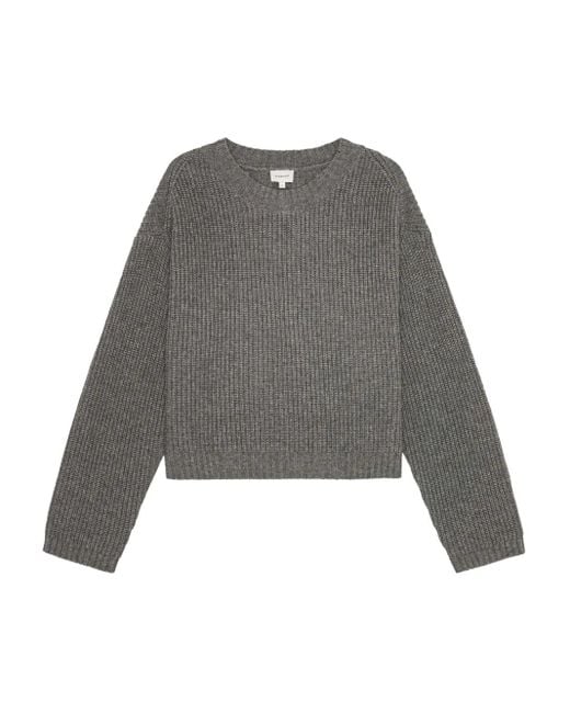 Pull Sabby En Maille Côtelée Herskind en coloris Gray