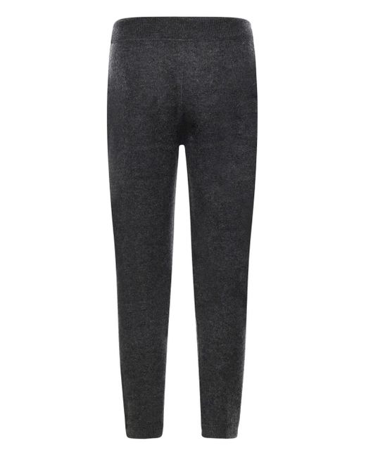 Mc2 Saint Barth Black Pantalon De Jogging À Lien De Resserrage for men