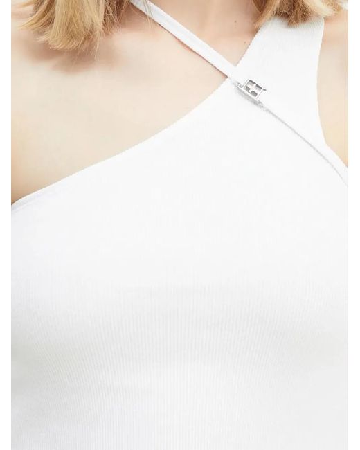 Ksubi Green Score One-Shoulder Tank Top