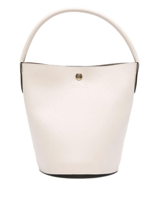Petit sac seau Épure Longchamp en coloris White