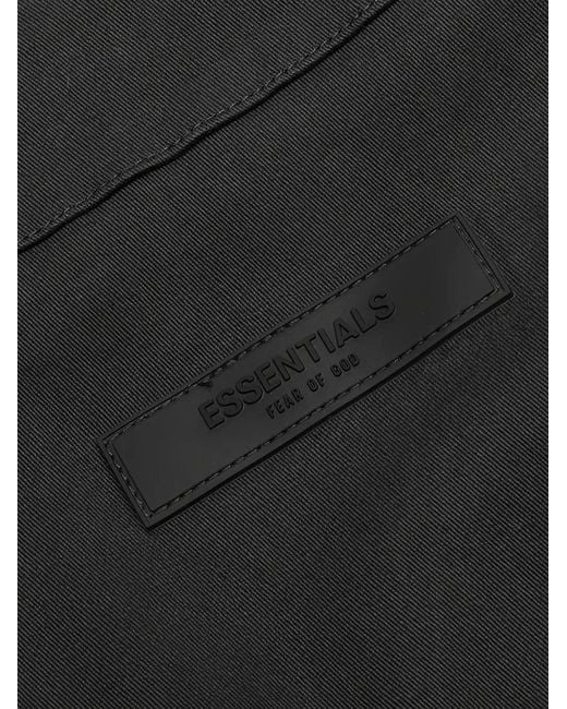 Fear Of God Black Chemise À Col V