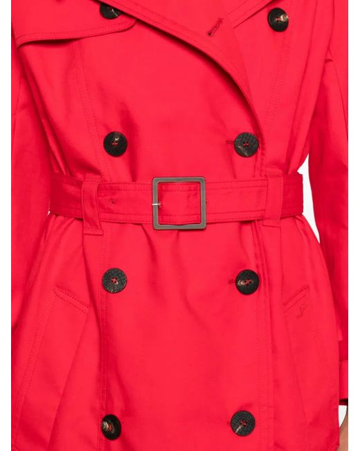 Jacquemus Citta Jas Met Dubbele Rij Knopen in het Red