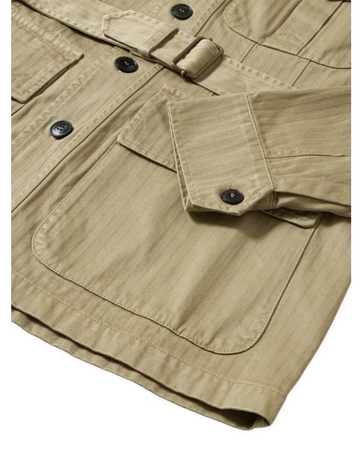 Fortela Natural Belted Jacket for men