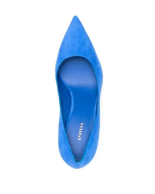 Le Silla Blue Eva Pointed Pumps