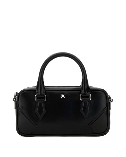 Montblanc Black Small Top-Handle Tote Bag for men