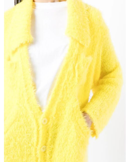 Undercover Gebreide Jas in het Yellow