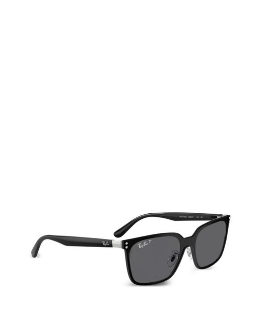 Ray-Ban Black Square-Frame Sunglasses