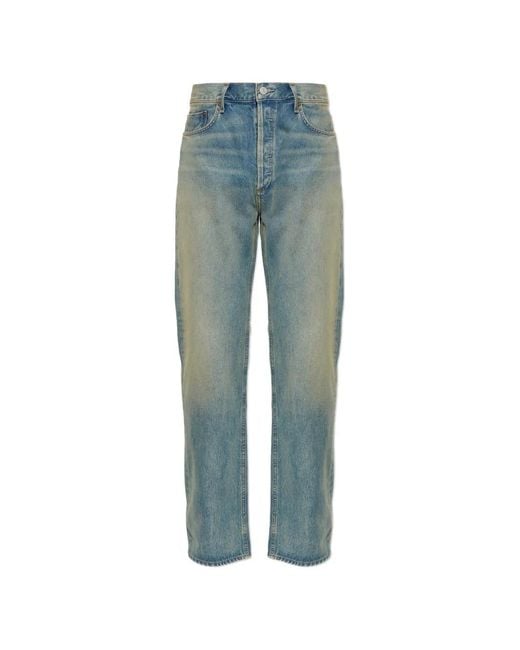 Agolde Blue Straight-Leg Jeans for men