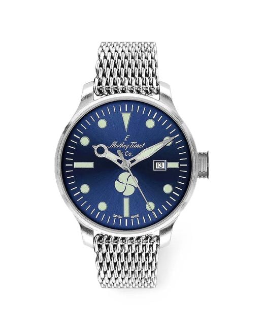 Mathey-Tissot Blue Montre Elica Mm for men