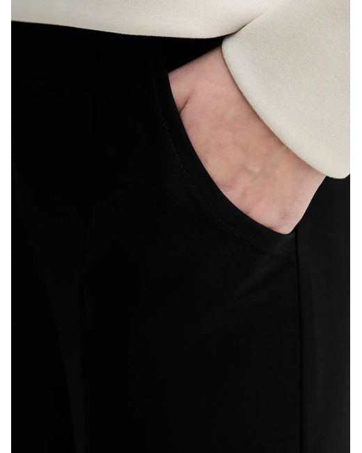 Joseph Ribkoff Broek Met Split in het Black