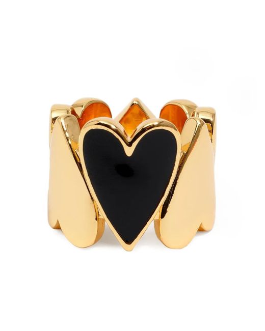 Bimba Y Lola Metallic Heart Ring