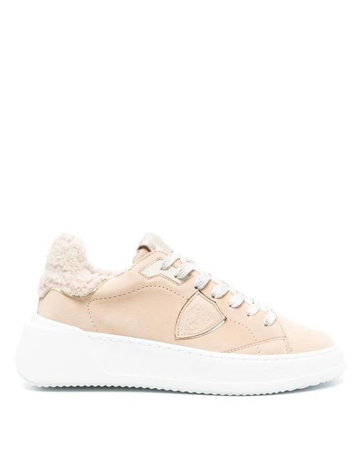 Philippe Model Natural Tres Temple Sneakers
