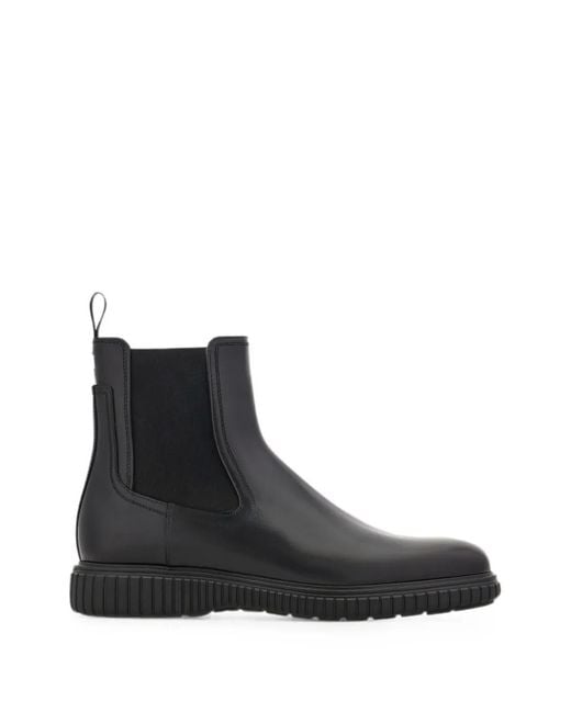 Ferragamo Black Chelsea Boot for men