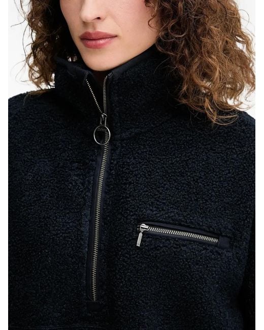Barbour Blue Zip Pocket Top
