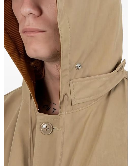 Beams Plus Jacke mit Kapuze in Natural für Herren